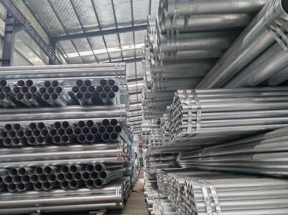 集贤热镀锌无缝钢管